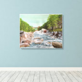 YUBA RIVER 3 CANVAS AFDRUK (Insitu (Houten vloer))