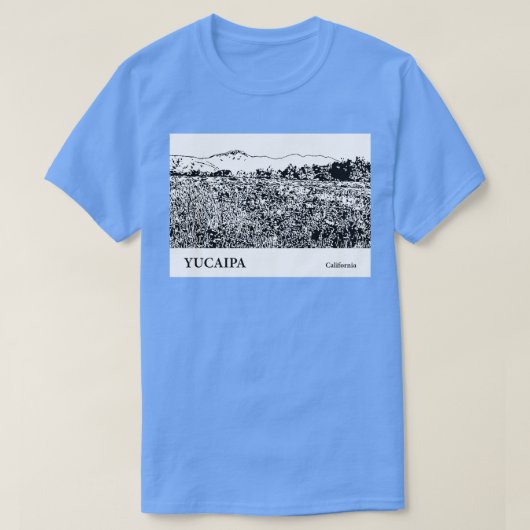 Yucaipa California TShirt 1 (Design voorkant)