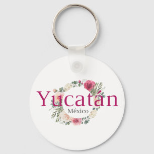 Yucatan Mexico Reisbestemming Bruidsmeisje Sleutelhanger