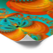 Yucatan Psychedelic Mexicano Visiones Poster (Hoek)