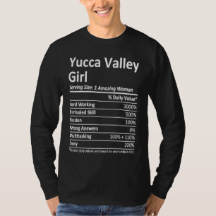 YUCCA VALLEY MEISJE CA CALIFORNIË Stad Huis Roots T-shirt
