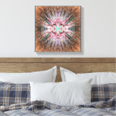Yucca Warm Glow Canvas Afdruk (Insitu (Slaapkamer))