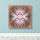 Yucca Warm Glow Canvas Afdruk (Insitu (Houten vloer))