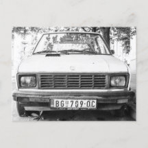 Yugo, oude joegoslavische autobagage