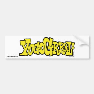 YUGOGRRL! Bumpersticker