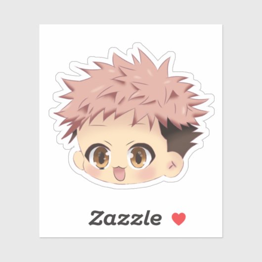 Yuji inspired chibi sticker (Vel)