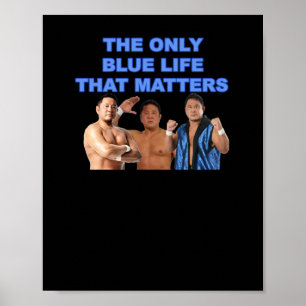 Yuji Nagata leeft Sticker Poster