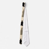 Yuji Samurai Stropdas (Achterkant)