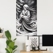 Yuki-Onna: De Sneeuwgeest Poster (Thuiskantoor)