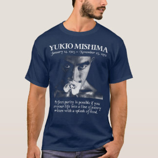 Yukio Mishima vintage meisje T-shirt