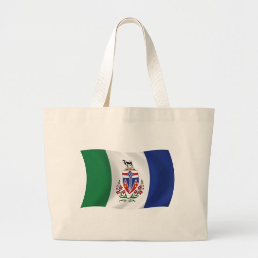 Yukon Flag Canvas tas (Voorkant)
