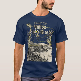 Yukon Gold Rush kaart 18961899 T-shirt