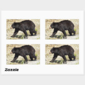 Yukon Ours Noir Faune Sticker Cadeaux (Feuille)