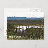 Yukon Pond Briefkaart (Voorkant / Achterkant)