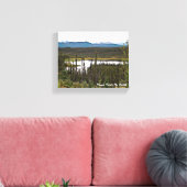 Yukon Pond Canvas Afdruk (Insitu (Woonkamer))