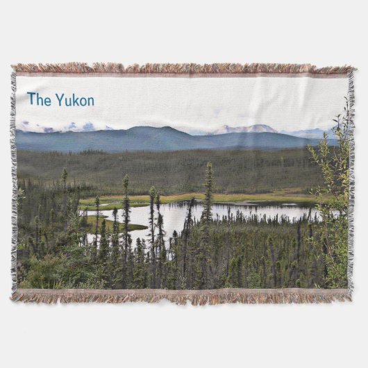 Yukon Pond Deken (Voorkant)