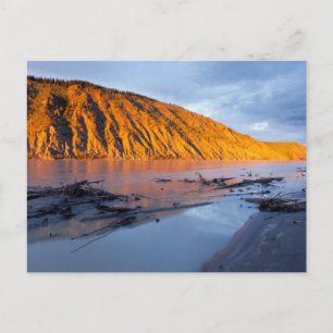 Yukon River clay Bank Briefkaart