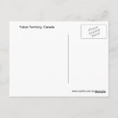 Yukon Territory Canada Briefkaart (Achterkant)