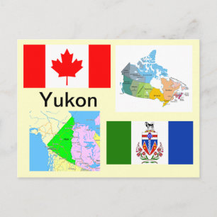 Yukon Territory Canada Briefkaart