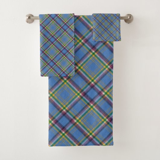 Yukon Territory Original Tartan Bad Handdoek (Insitu)