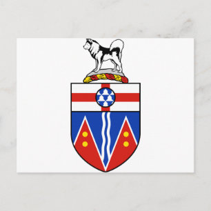 Yukon Wapenmunt Briefkaart
