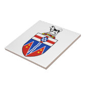 Yukon Wapenmunt Tegeltje (Zijkant)