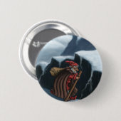 yule - bergen ronde button 5,7 cm (Voorkant /achterkant)