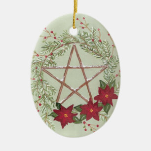 Yule Blessing Keramisch Ornament