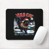 Yule Cat Keep It Cozy Funny Christmas Quote  Muismat (Met muis)