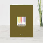 Yule Celebration Kaart (Achterkant)