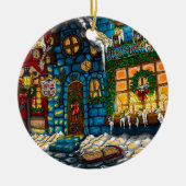 Yule Cheer Keramisch Ornament (Voorkant)