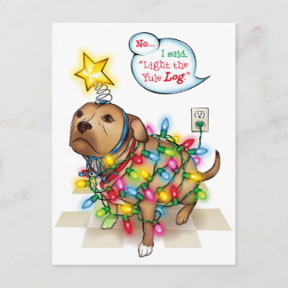 Yule Dog Briefkaart