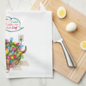 Yule Dog Kitchen Towels Theedoek (Quarter Fold)