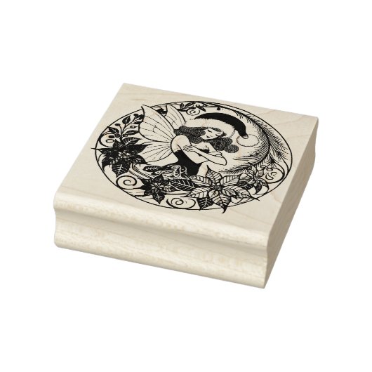 Yule Fairy Rubberstempel (Stempel)