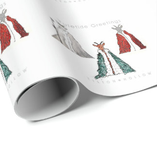 Yule Goat Gift Wrap Cadeaupapier