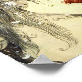 Yule Goat John Bauer Poster (Hoek)