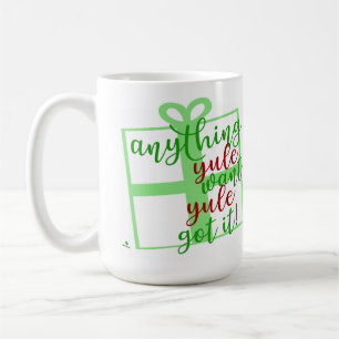 Yule Hebt Het Epische Kerstpret Fun Zeggen Koffiemok