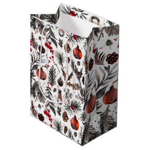 Yule, heidens, Noords, Zonnewende, Winter, Kerstmi Medium Cadeauzakje