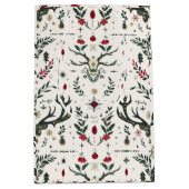 Yule, heidens, Noords, Zonnewende, Winter, Kerstmi Medium Cadeauzakje (Voorkant)