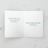 Yule - Joyous Yule Feestdagen Kaart (Binnen)