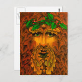 Yule King Briefkaart (Voorkant / Achterkant)