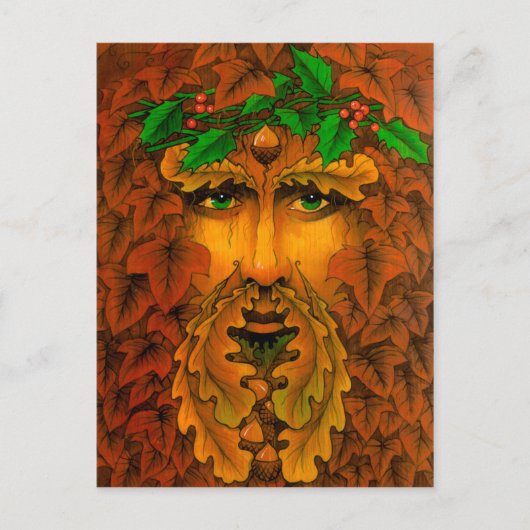 Yule King Briefkaart (Voorkant)