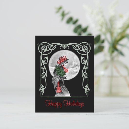 Yule Maiden - Briefkaart (Staand voorkant)