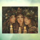 Yule Maidens Raamsticker (Vel 3)