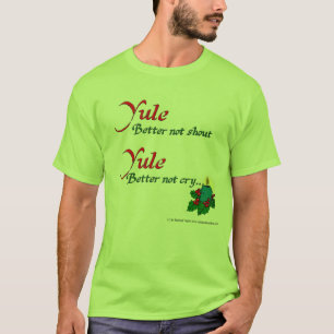 Yule/Odin komt naar de stad Basic T-Shirt
