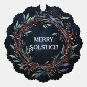 Yule Ornament Kaart (Voorkant)