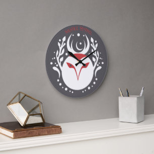 Yule Owl Grote Klok