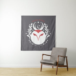 Yule Owl Wandkleed