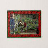 Yule Puppy Puzzle (Horizontal)