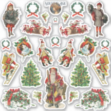  Yule Sticker Sheet voor Kerstmis